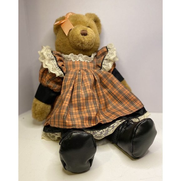 Applause Bears Catherine Remembrance Collection #12066 17" Plaid Lace - Picture 9 of 9